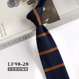 New Trendy British Casual Knitted Ties For Men Narrow Flat 6cm Width Striped Neckties College Boys Shirt Accessories Suit Cravat