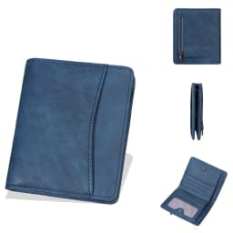 New Simple Short Men Wallet High Quality Card Holder Zipper Coin Pocket Large Capacity Card Bag Carbon Fiber Male Purses