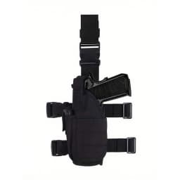 Universal Drop Leg Holster Thigh Platform Tactical MOLLE Gun Holster for Hunting Paintball Panel with Adjustable Molle Straps