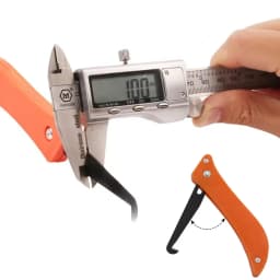 Professional Ceramic Tile Gap Repair Hook Knife for Cleaning Removal Grout Tungsten Steel Joint Notcher Hand Construction Tools