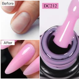 7ML Nude Quick Extension Gel Nail Polish Milky White UV Construct Hard Gel Semi Permanent Acrylic Extension Nail Art Varnish
