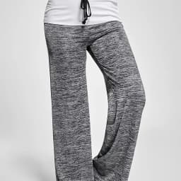 Plus Size 1XL-5XL Women's Casual Loose Drawstring Splicing Pants Fashion Wide Leg Stretch Yoga Pants