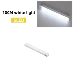 LED Motion Sensor Light Wireless LED Night Light Type C Rechargeable Light Cabinet Wardrobe Lamp Staircase Backlight For Kitchen