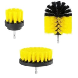 3/5Pcs Electric Drill-Brush Kit Power Scrubber Brush For Carpet Bathroom Surface Tub Furniture Shower Tile Tires Cleaning Tool