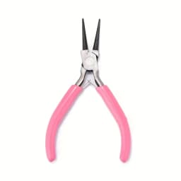 1set Senior Jewelry Making Tool Set, Includes Round Nose, Pointed Nose, and Wire Cutters, Non-Serrated Pliers for Beginners