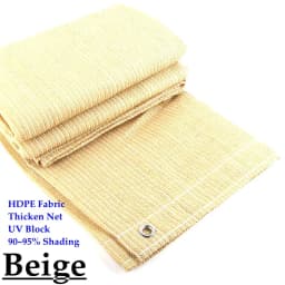Thicken Anti-UV HDPE Sun Shade Net Home Terrace Balcony Privacy Screen Safety Net Summer Cooling Garden Sun Shelter Sails