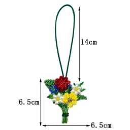 3D Beaded Patch Sequin Rhinestones Pearl Conch Cloth Patch Pendant Lanyard Decorative DIY for Bag Keychain Beading Applique