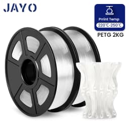 JAYO PLA/PETG/SILK/TPU/ABS 3D Printer Filament 1.75mm 2 Rolls 3D Printing Materials for 3D Printer Free Shippment