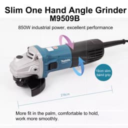Makita Angle Grinder M9509B Metal Cutting Sander Home Using Polishing Machine Metal Polishing and Cutting Machine Electric Tools