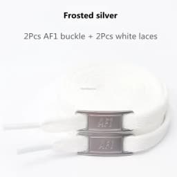 White Original Shoelaces Combination for Flats Sneakers Shoe Decoration Accessories Suitable for Shoe Lacing And Sneaker Customi