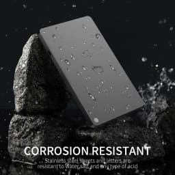 Mnemonic Seed Phrase Metal Backup – Stainless Steel Crypto Wallet Recovery Phrase Storage Kit, Cold Wallet Backup Mnemonic Pro