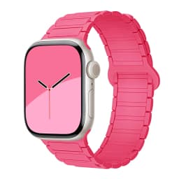 Magnetic Strap for Apple Watch Band 46mm 45mm 44mm 42mm 49 40 Silicone Correa Bracelet iWatch Series 12 11 10 9 8 7 Se ultra 3 4