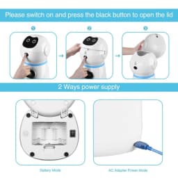 3.5L Automatic Pet Feeder Smart Food Dispenser For Cats Dogs Timer Stainless Steel Bowl Auto Dog Cat Pet Feeding Pet Supplies
