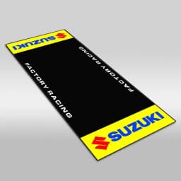 Motorcycle Display Carpet Suzuki Parking Mat Non Slip Garage Rug for Sports Racing Moto Electric Bike Entrance Home Decor