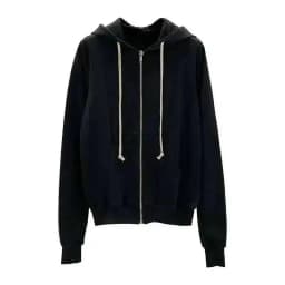 HKSH Spring New Men's Tide Punk Dark Hoodie Classic Black Coat Zipper Cardigan Hooded Long Sleeve Sweater Chic Sweatshirt HK0794
