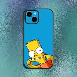 Anime T-The S-Simpsons-s Phone Case For IPhone 17 12 13 14 15 16Pro Max Plus Classic black soft shell