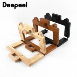 1Pc 16/22cm Wooden Bag Frame Handle Purse Making Bracket Square Clasp Frames for Handbag DIY Sewing Craft Accessories Parts