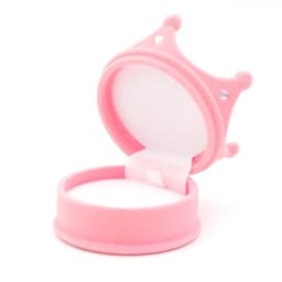 Velvet Crown Shape Rhinestone Gift Box Trinket Ring Earring Necklace Wedding Storage Display Holder Jewelry Packaging Wholesale