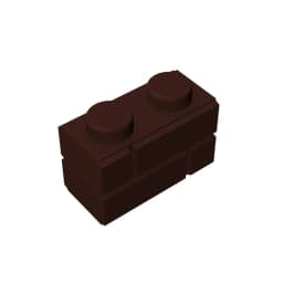 Gobricks GDS-631 Profile brick 1x2 single gro. compatible with lego 98283 children's DIY Educational Building Blocks Technical