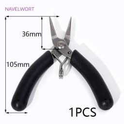 Jewelry Pliers Tools Needlework Wire Cutting Pliers Stainless Round Nose Pliers For DIY Handmade Beading Jewelry Making Tool