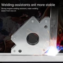 25/50/75KG Welding Positioner Electric Welding Auxiliary Tools Magnetic Iron Absorption Right Angle Magnet Bevel Angle Multiple