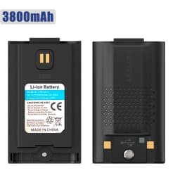Original Baofeng UV-17 Pro GPS Li-ion Battery 3800mAh Battery Type-C Charging For UV-17 Max UV-17L UV17 Pro V1 V2 Walkie Talkie