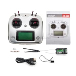 FLYSKY FS-i6S I6S 2.4G 10CH AFHDS 2A Centering Throttle Transmitter IA6B IA10B Receiver RetailBox for RC Cars Boats Drone Toys