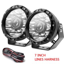 Car High Bridges Search Light Spotlight LED Bulbs for Long Range 4x4 Driving Led Off Road 12v 24v Flood Beams Car Truck ATV SUV