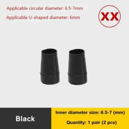 2Pcs Woman High Heels Shoe Covers Square TPU/PVC Material Soft Damping Heel Protector Non-slip Heel Protector