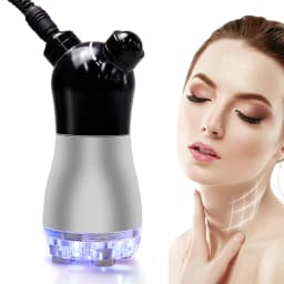 Microcurrent RF LED Photon Beauty Machine NeedleFree Electroporation Massager for Facial & Skin Lifting Tightening Rejuvenation