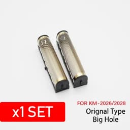 2PCS Orignal Replacement Blade Net For P600 KM-2028 1102 Hair Trimmer Clipper Cutting Knife Head Beard Shaving Parts Accessories