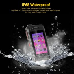 UNIWA A19S Shockproof Smartphone IP68 Waterproof 4G LTE Quad Core Phone Walkie Talkie POC Zello Android 6 Mobile Phone 4800mAh