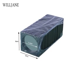 3D Floating PE Film Jewelry Display Frame Stand Holder Box 10/Unit Portable Brooch Coin Medal Suspension Storage Collection Case