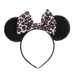 Anime Mouse Ears Headhand Cosplay Kawaii Cartoon Elastic Hair Accessories Party Sequin Bows Hairband Toys Children Adults Gift