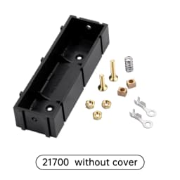21700 18650 Battery Holder Storage Solder-free Lithium Battery Storage Box Power Bank Case DIY Splicable Battery Slot