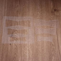 1Set Bow Router Templates PET Transparent Acrylic Templates For Woodworking Router Template Tools