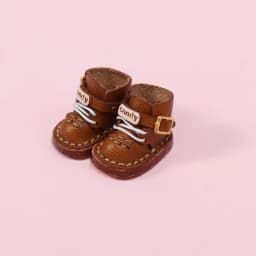 Obitsu 11 OB11 Size Doll Shoes Molly 1/12 Bjd Shoes Leather Cowhide Handmade Shoes Boots Doll Accessories For YMY Dod Gsc Doll