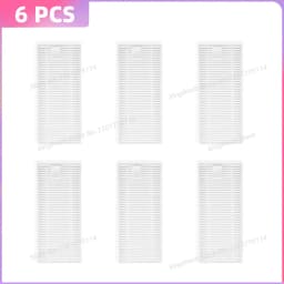 Fit For ROPVACNIC S1/ A1, PRETTYCARE C2, Tipdiy G90,Betboyles V75S, Liectroux N7S-U,VIPSUN Z1, EKAZA Zuno Mop Cloth Brush Filter