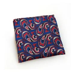 Classic Paisley Floral Anchor Handkerchief Silk Satin Mens Hanky Fashion Classic Wedding Party Pocket Square Hanky