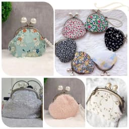 Metal Clutch Bag Kiss Clasp Lock Clasp with Pearl Coin Bag Kiss Clasp Lock DIY Coin Purse Frame Handle Handbag Craft Accessories