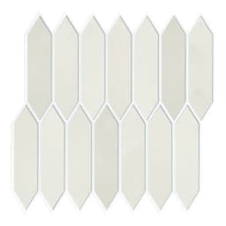1/10pcs 3D Tile Sticker, Self-adhesive 3D Green Tile Backsplash for Kitchen and Bathroom, Waterproof Mold Resistant, 30x30cm
