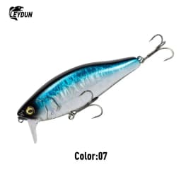 I-JACK Minnow Fishing Lures 107.7mm 30g Floating Swimming High Quality Hard Baits Noise System Wobblers For Bass Pike