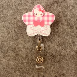 Star Bows Hearts Style Retractable Card Holder Badge Reel Nurse Exhibition Enfermera Girl And Boy Name Card
