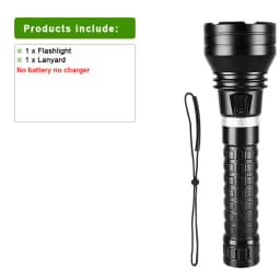 10000LM Powerful XHP360 Diving Flashlight IPX8 Underwater Lamp Professional Scuba Diving Torch 1000M High Power LED Flashlights