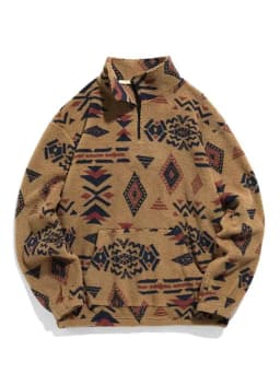 Winter New Trendy Printed and Velvet Thickened Warm Hoodie for Men's Casual Loose Sports Large Size High Quality Coat M-3XL