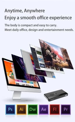 Morefine M6 Intel N100/N200 MINI PC LPDDR5 16GB 2*M.2 SSD Windows 11 Pro WIFI6 BT5.2 2.5G Lan Desk Office MINI PC Gamer Computer