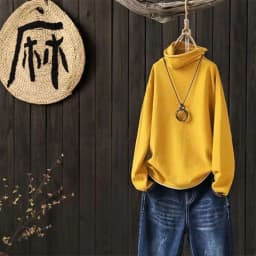 Women's High Collar Fleece Lined Thickened Base Shirt Warm Top Large Size T Shirt All Matched Single Two Pieces Lieoyuarn