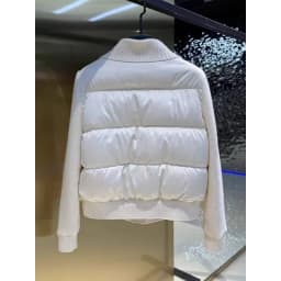 2026 Winter New High-End Knitted Sleeve Patchwork Mink Fur down Jacket Women's Short Fur Jacket