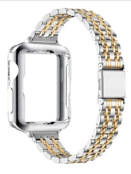 New 2 In1 Band Protective Shell Case for Apple Watch Cover Strap Series 11/10/9/8/7/6/5/4 38mm 40mm 41mm 42mm 44mm 45mm 46mm