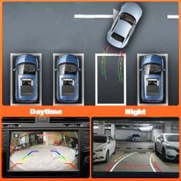 Backup Camera For Audi A5 S5 RS5 Cabriolet B8 8T 2009~2017 HD CCD Night Vision Car Rear Trunk Handle Reversing Rear View Camera